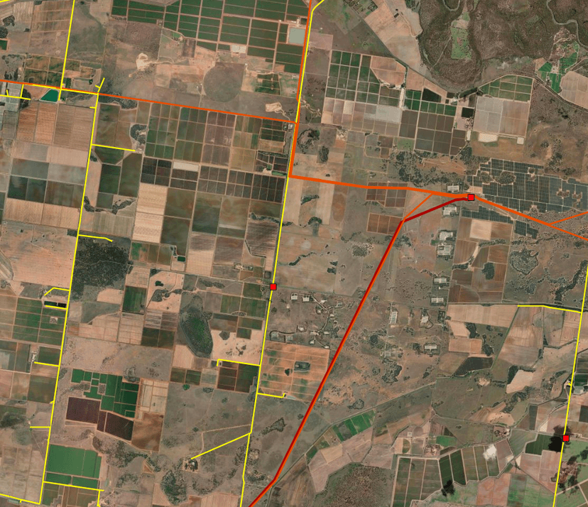 Darlington Point Solar Farm - Site 1 - Solar farm site